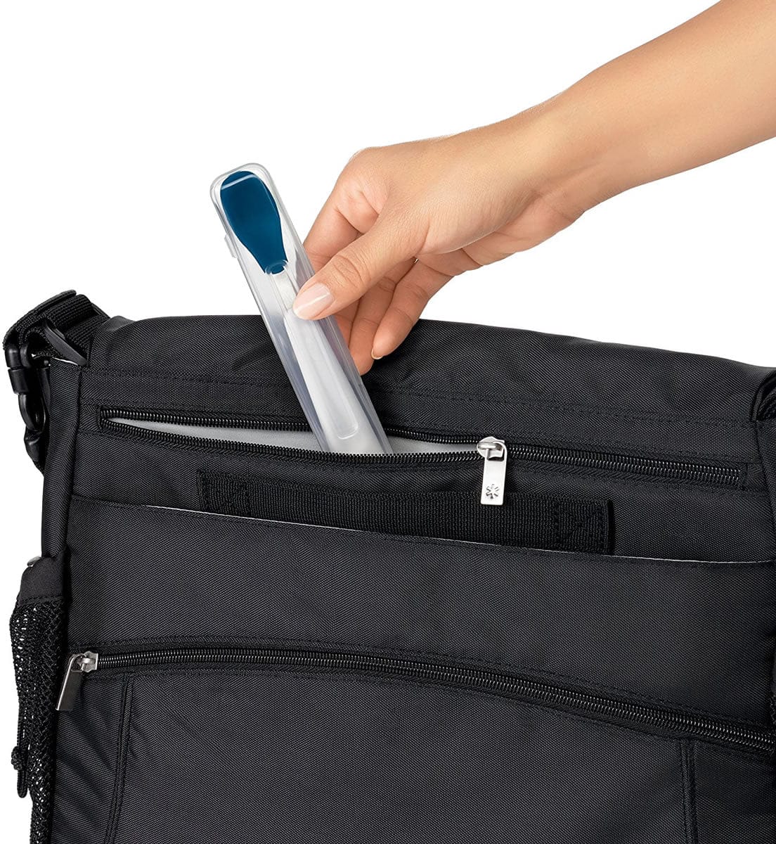 OXO Tot On-the-Go Feeding Spoon - Navy - 61138400