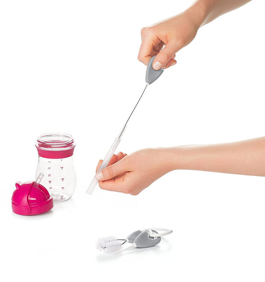 OXO Tot Cleaning Set For Straw & Sippy Cup - Gray