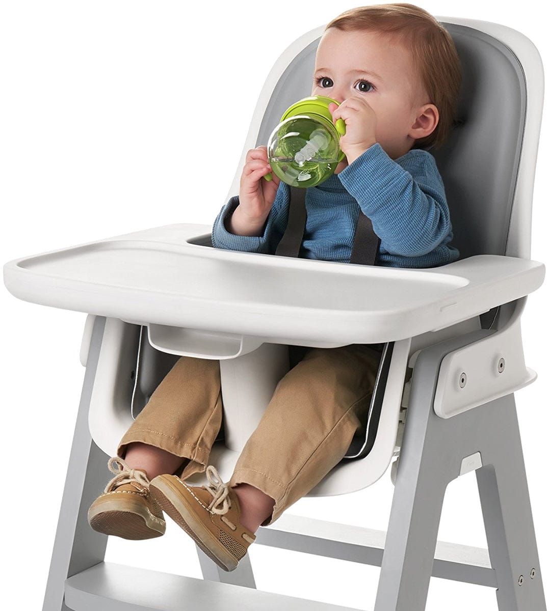 OXO Tot Transitions Straw Cup with Handles, 6 oz - Green