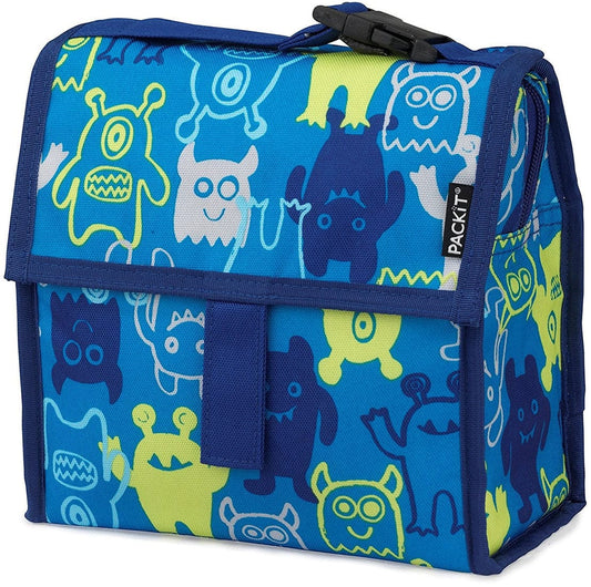 PackIt Freezable Mini Lunch Bag - Monster - PKT-MC-MNS