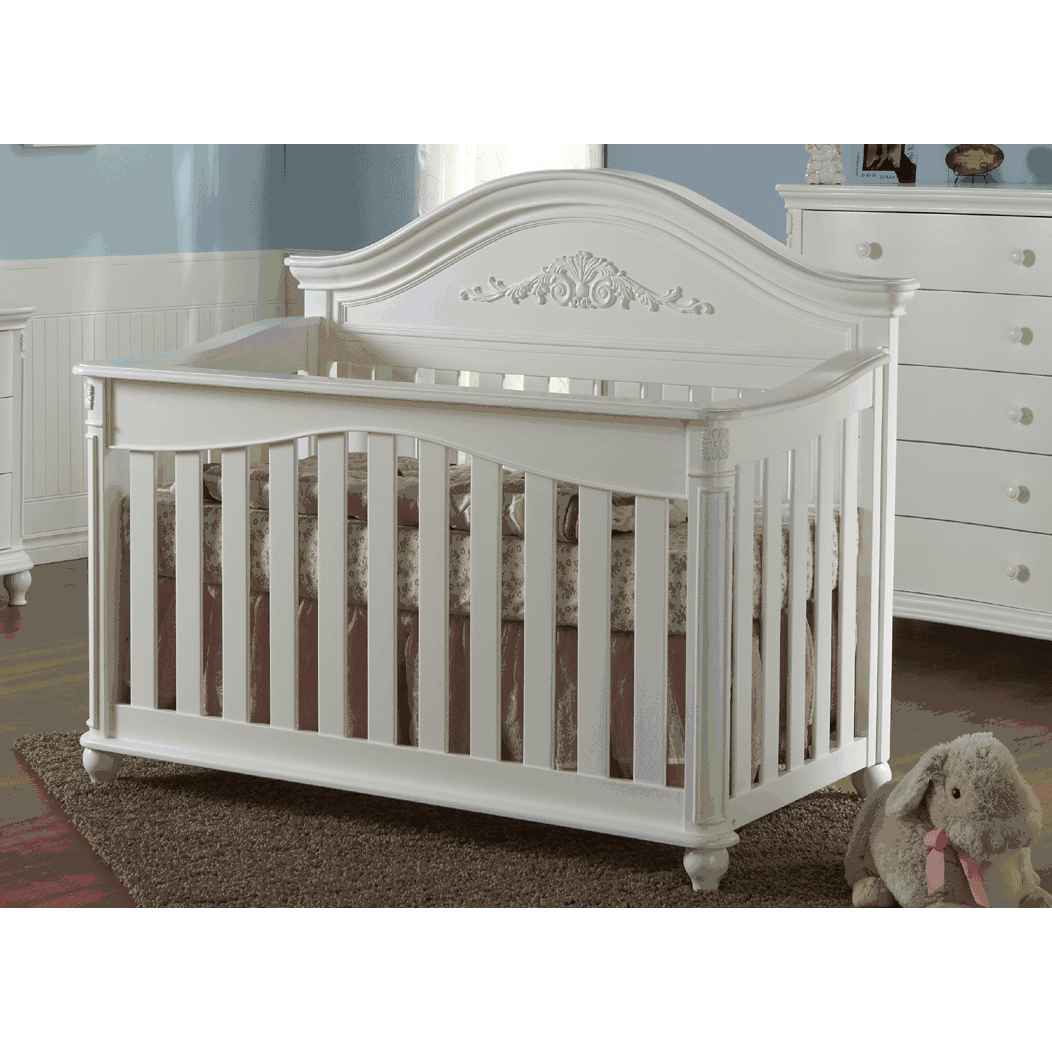 Pali Gardena Forever Crib in White - 1800-WHITE