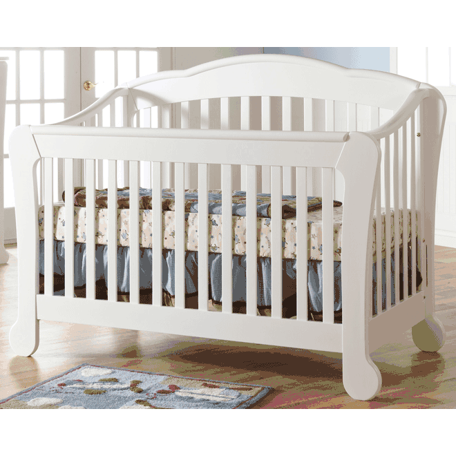 Pali Manon Forever Crib in White - 3600-WHITE