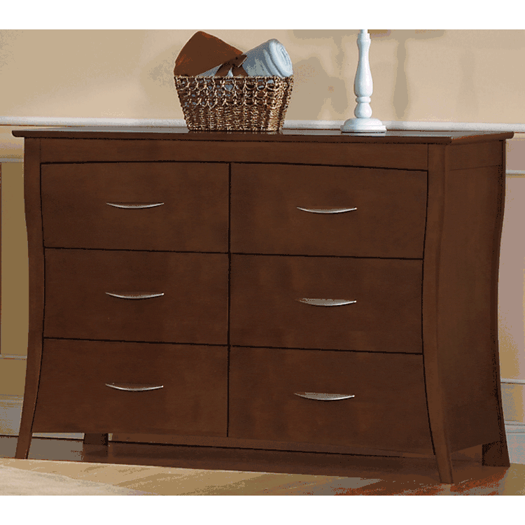 Pali Trieste Double Dresser in Vintage Cherry - 306-VINCHERRY