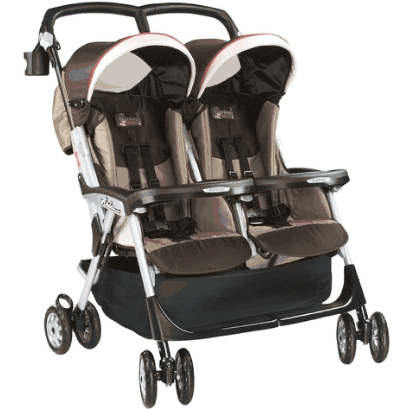 Peg Perego Aria Twin Stroller 2007 Toffee Fabric - IPAD049RU46BP53
