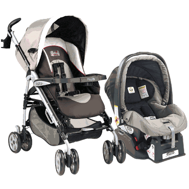 Peg Perego P3 Travel System 2007 Toffee - P3-V-P53RU46