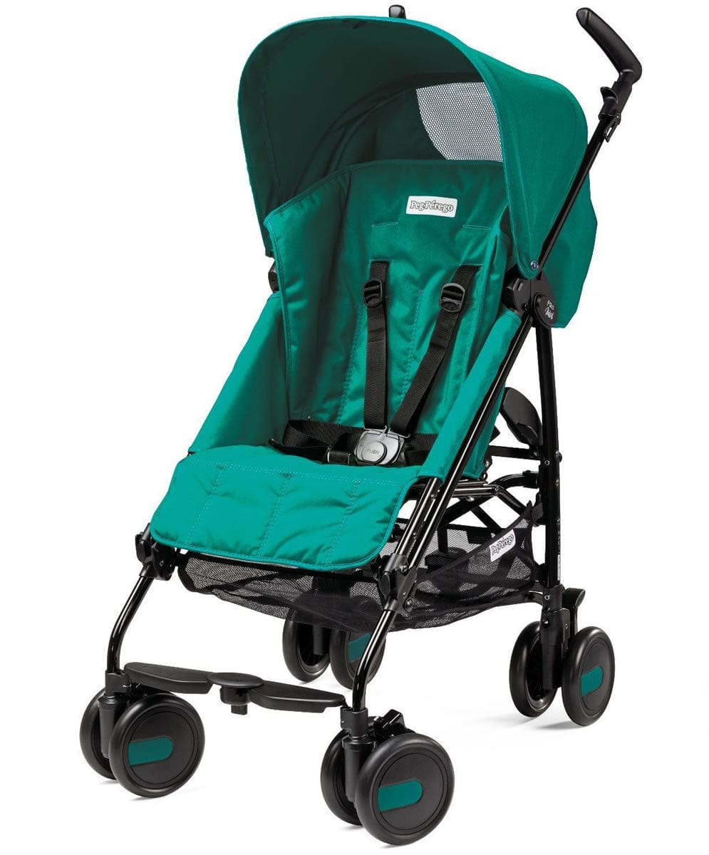Peg Perego Pliko Mini Lightweight Umbrella Stroller - Aquamarine - IPKR28US35RO71
