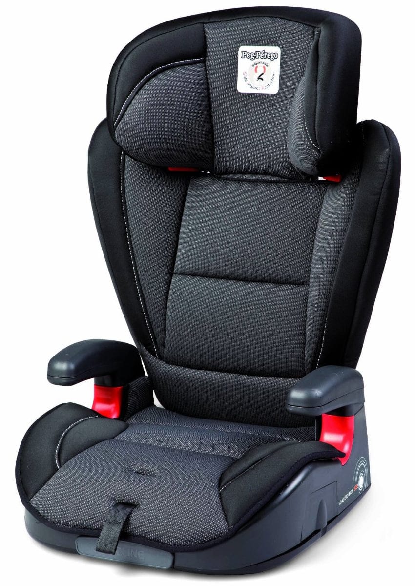 Peg Perego Viaggio HBB 120 High Back Booster Car Seat in Crystal Black - IMVI01DX13DP53