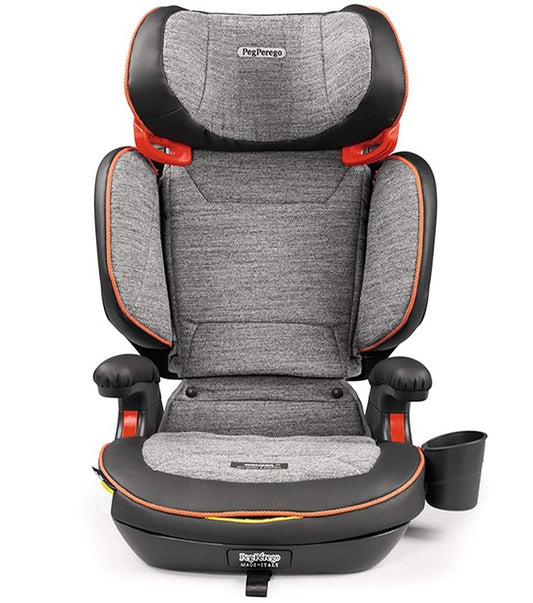 Peg Perego Viaggio Shuttle Plus 120 Belt Positioning Booster Car Seat - Wonder Grey - IMVS01US35WD53BL13