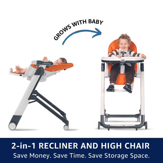 PEG Siesta High Chair - True Black