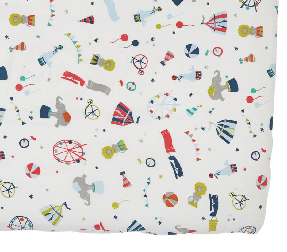 Petit Pehr Crib Sheet - Big Top - BTCS