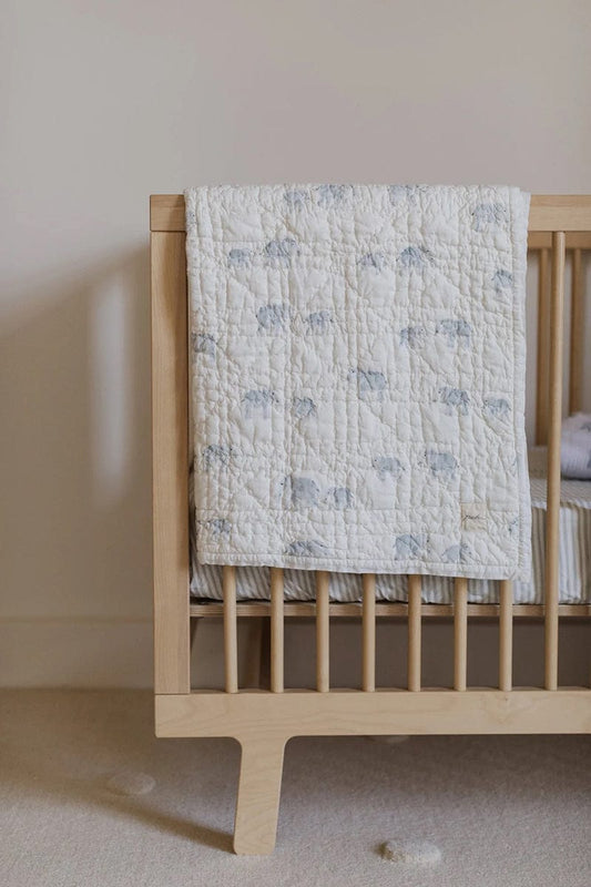 Petit Pehr Follow Me Blanket - Elephant - WCEBKT