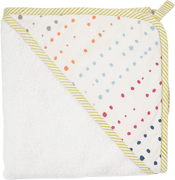 Petit Pehr Hooded Towel - Painted Dots - PDHTM