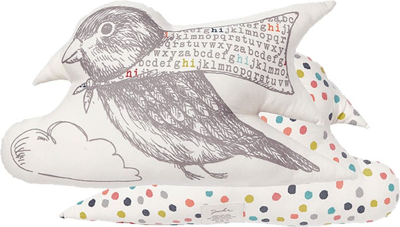 Petit Pehr Novelty Pillow - Lets Fly Bird - BIRPL01