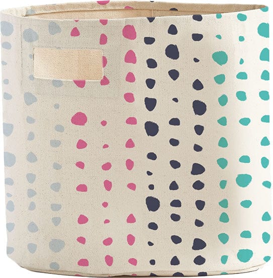 Petit Pehr Storage Bin - Painted Dots - PDTBM