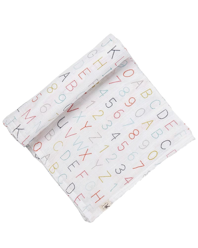 Petit Pehr Wrap Me Up Swaddle - Alphabet - ALPHSW01
