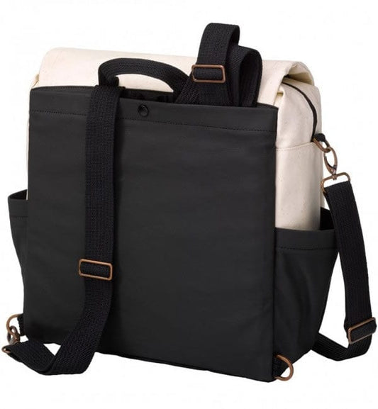 Petunia Pickle Bottom Boxy Backpack Diaper Bag - Birch/Black - BBCB-523-00