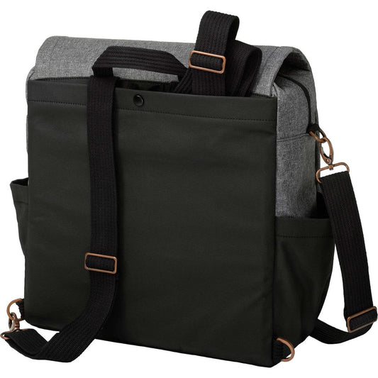 Petunia Pickle Bottom Boxy Backpack Diaper Bag - Graphite/Black - BBCB-544-00