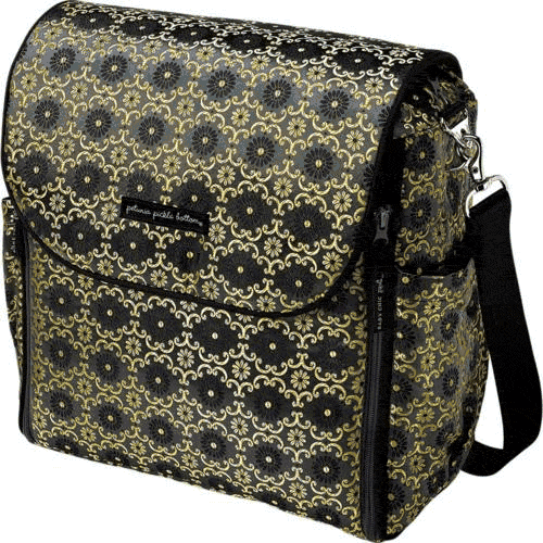 Petunia Pickle Bottom Boxy Backpack Diaper Bag Yellow Aster Roll - BOXY-BP-YAR