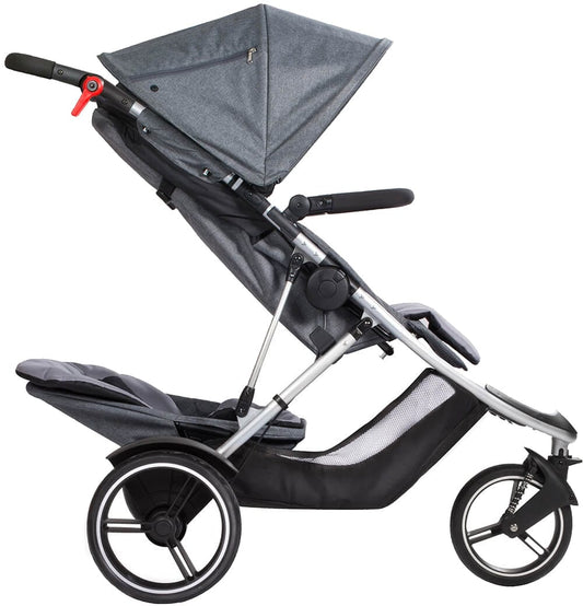 Phil & Teds Dash Double Kit - Grey - DASHDK-V5-7