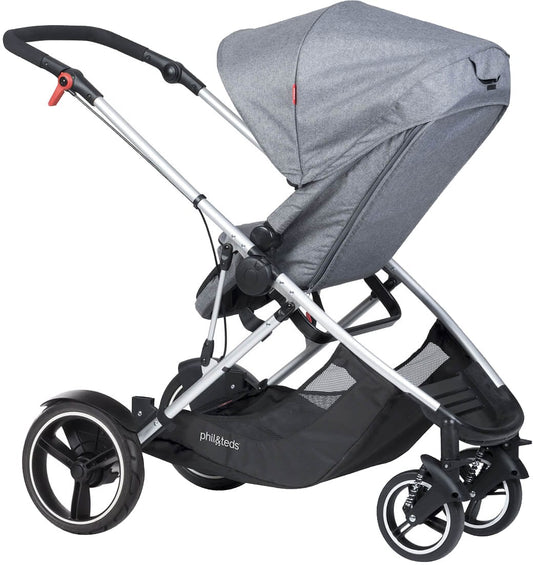 Phil & Teds Voyager Stroller - Charcoal Marl - VOY-V1-7