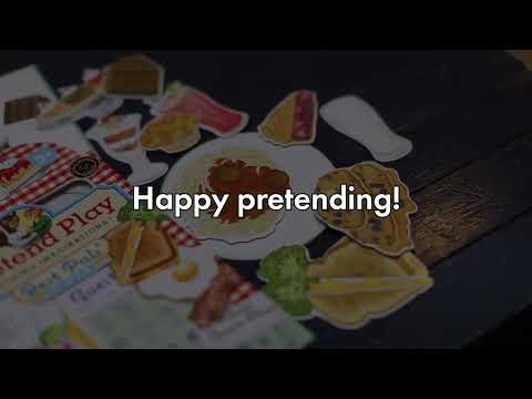 eeBoo Pretend Play Set - Best Pals Diner