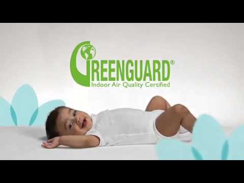 Lullaby Earth Super Lightweight 2 in 1 Crib Mattress - LE14