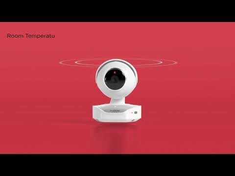 Hubble Connected Nursery Pal Deluxe Twin Smart Baby Monitor