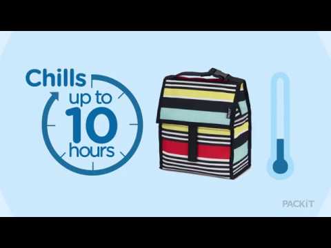 PackIt Freezable Classic Lunchbox - Blue Camo