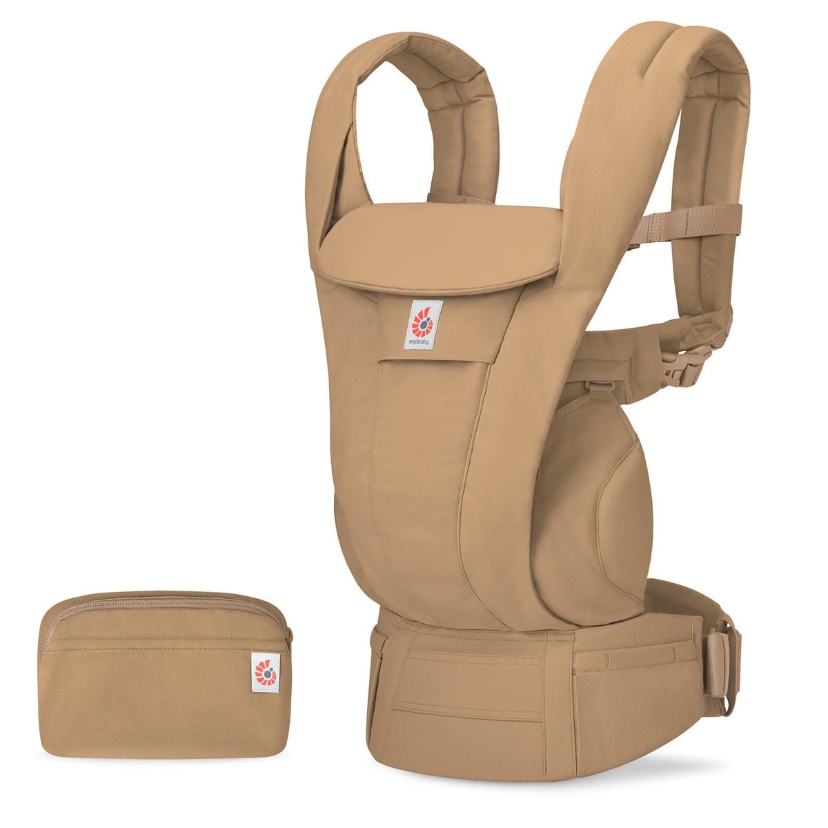 Ergobaby Omni Deluxe Baby Carrier, Cotton - Camel - BCODCCAM
