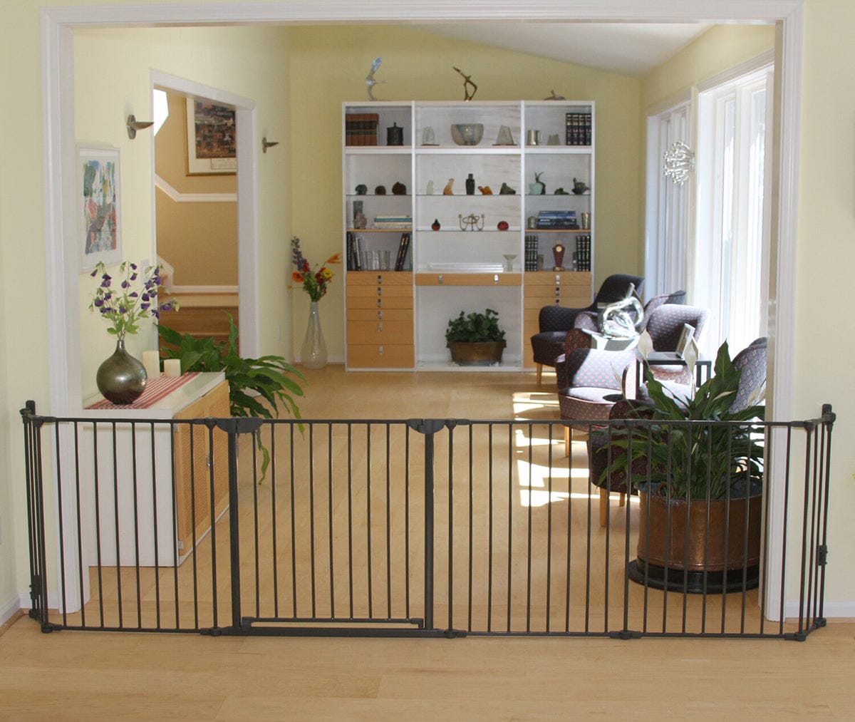 Qdos Construct-A-Gate Short Section (8 in) - White - 17-20005