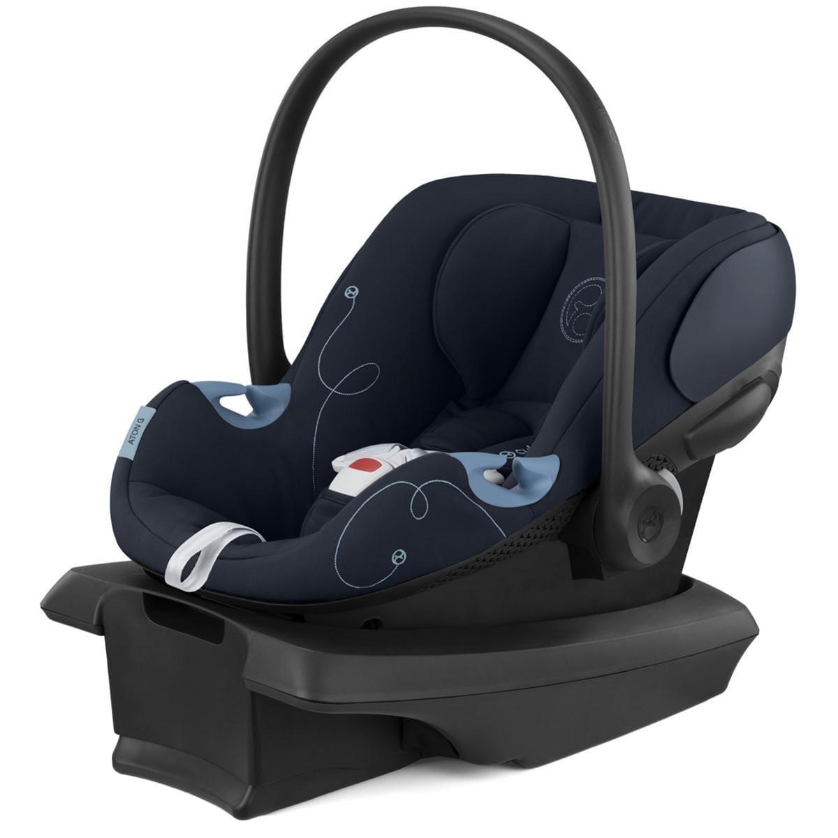 Cybex OPEN BOX Aton G SensorSafe Infant Car Seat - Ocean Blue - 522005649-OB