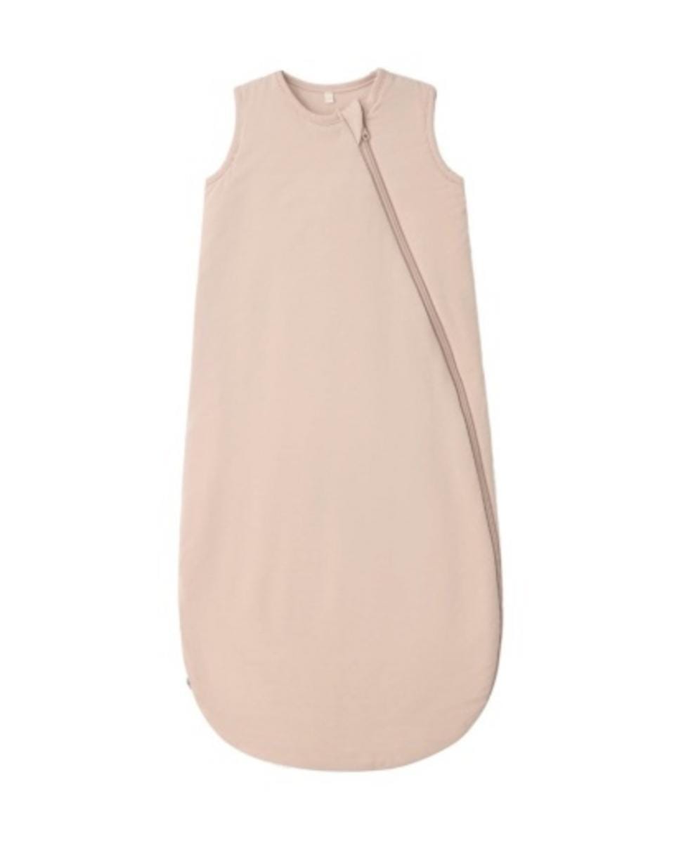 Quincy Mae sleeveless baby sleep bag in solid light pink
