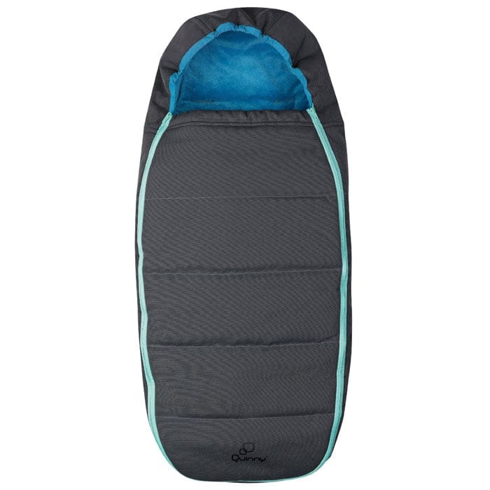 Quinny Stroller Footmuff - Blue Scratch