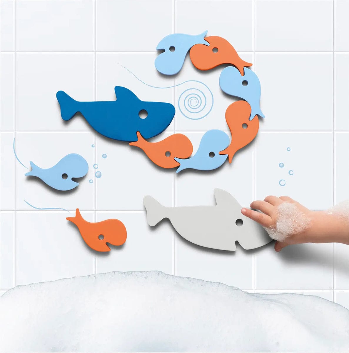 Quut Bath Puzzle - Shark - QUUS-BPUZZLE-SHARK