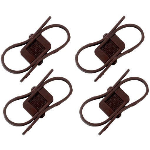Rhoost Sling Cabinet Closure 4 Pack - Brown - SHBK48
