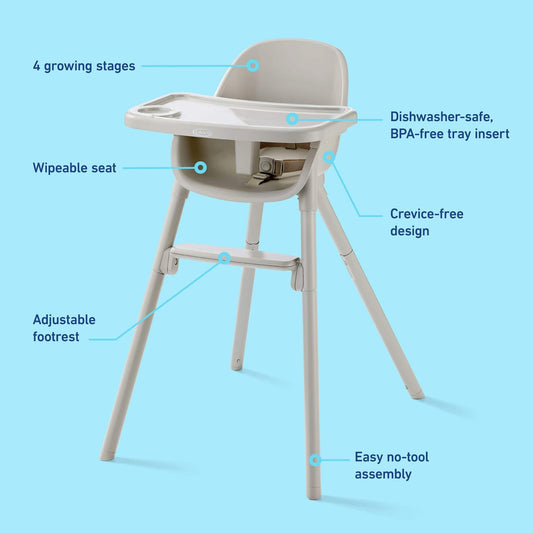 Graco Ready2Dine 4-in-1 High Chair - Walker - 2224047