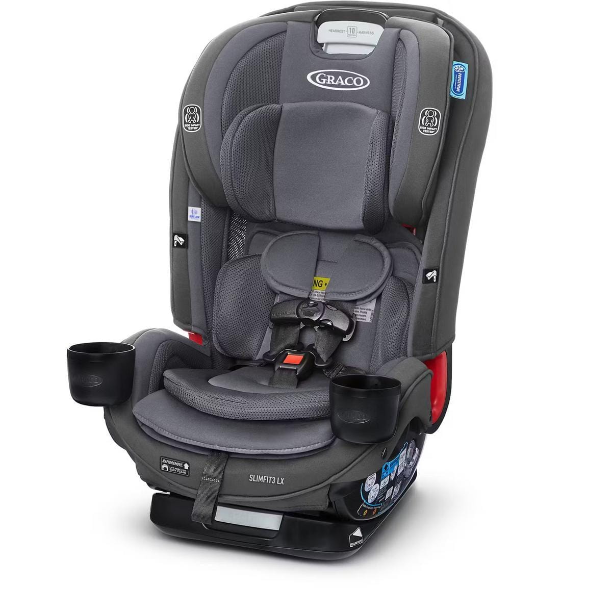 Graco OPEN BOX SlimFit3 LX 3-in-1 Convertible Car Seat - Kunningham