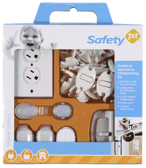Safety 1st 42 PC Outlet & Applicance Kit - D - 48462