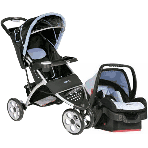 Safety 1st Acella Sport Stroller Travel System 01929PAC Pacific - 01929PAC