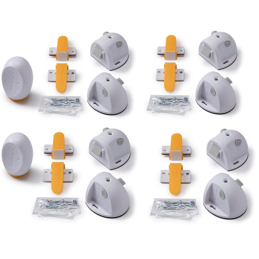 Safety 1st Adhesive Magnetic Lock System - 8 Locks and 2 Keys - hs2940601