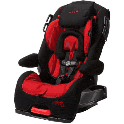 Safety 1st Alpha Omega Elite Convertible Car Seat in Red/Black - CC043AQS