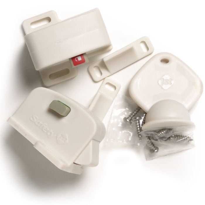 Safety 1st Complete Magnetic Locking System 2 Locks + 1 Key