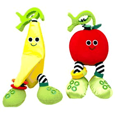 Sassy Produce Pals Attachable Toys