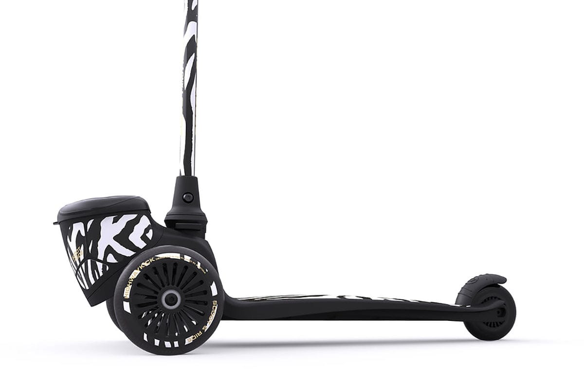 Scoot & Ride Highwaykick 2 Lifestyle Scooter - Zebra - srus-hwk2-zebra