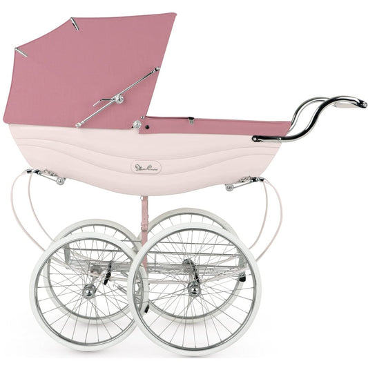 Silver Cross Balmoral Classic Pram - Pink - SX640-US