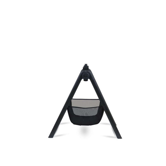 Silver Cross bassinet stand with storage basket
