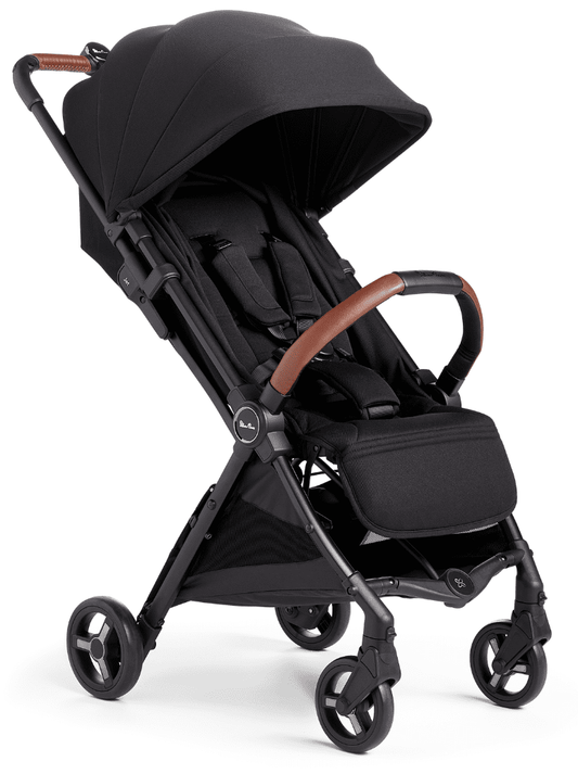 Silver Cross Jet 4 Ultra Compact Stroller - Black - SX2293-BKUS