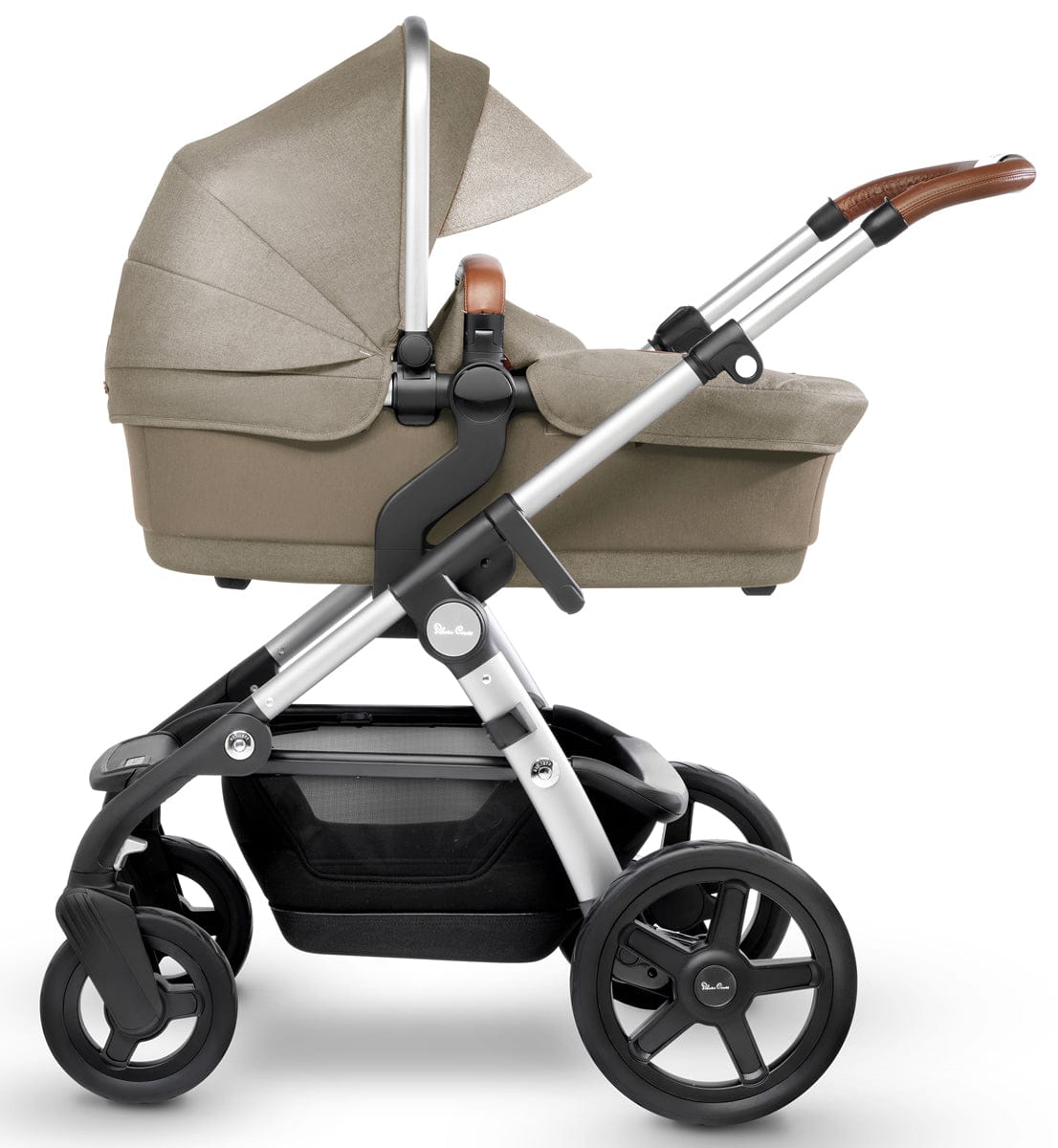 Silver Cross Wave Bassinet - Linen