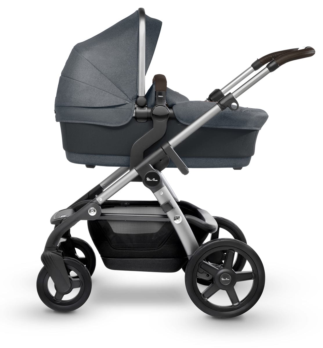 Silver Cross Wave Bassinet - Slate