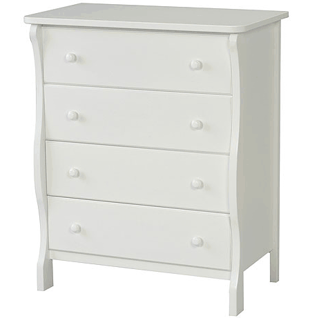 Simplicity Ellis 4 Drawer Chest in White - 8400ELW